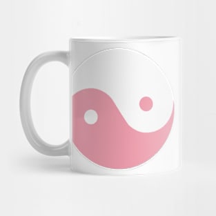 yin yang rose Mug